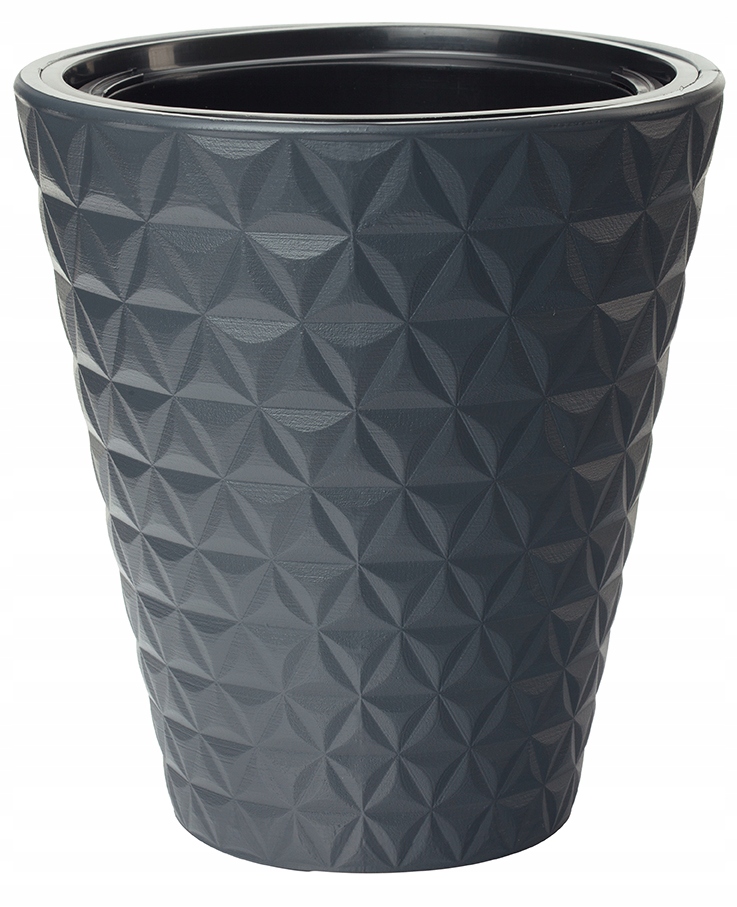 

Donica Diament 3D Z Wkładem H46 FI40 antracyt