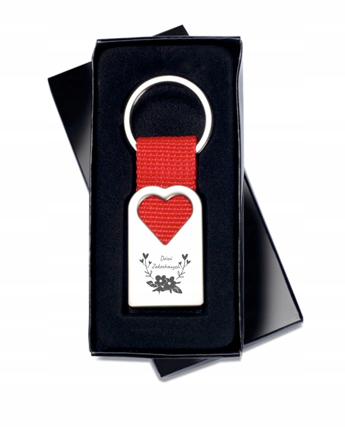 Breloczek SERDUSZKO na WALENTYNKI + GRAWER Model Serduszko