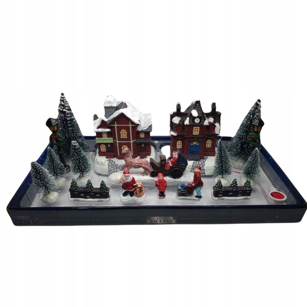 Wioska świąteczna Magic Village z led 17 cz. MIKOŁAJ ŚWIĘTA PREZENT Kod producenta 25773630744
