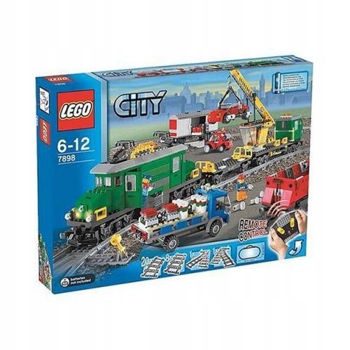 Lego City 7898 Zielony pociąg towarowy