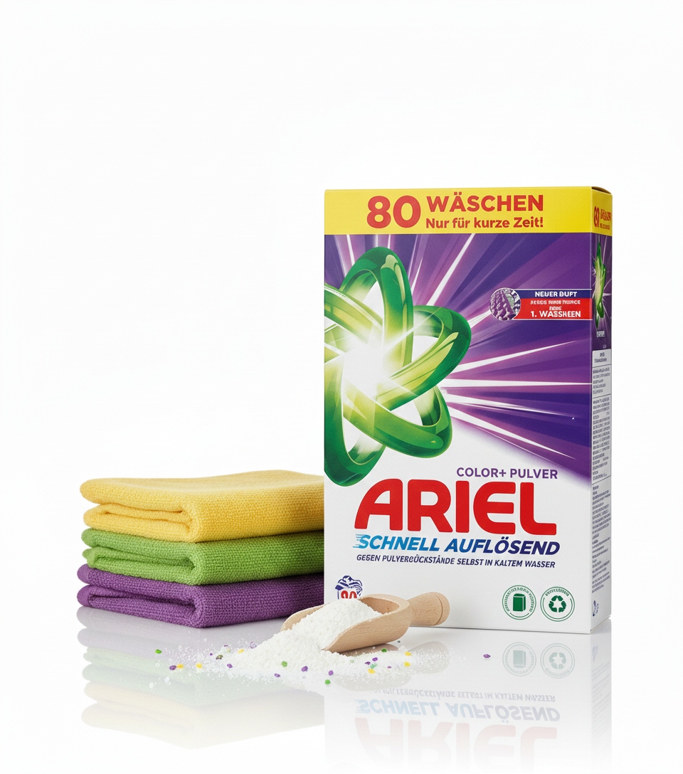 Levně Ariel 80 prášek barva 4.8 kg