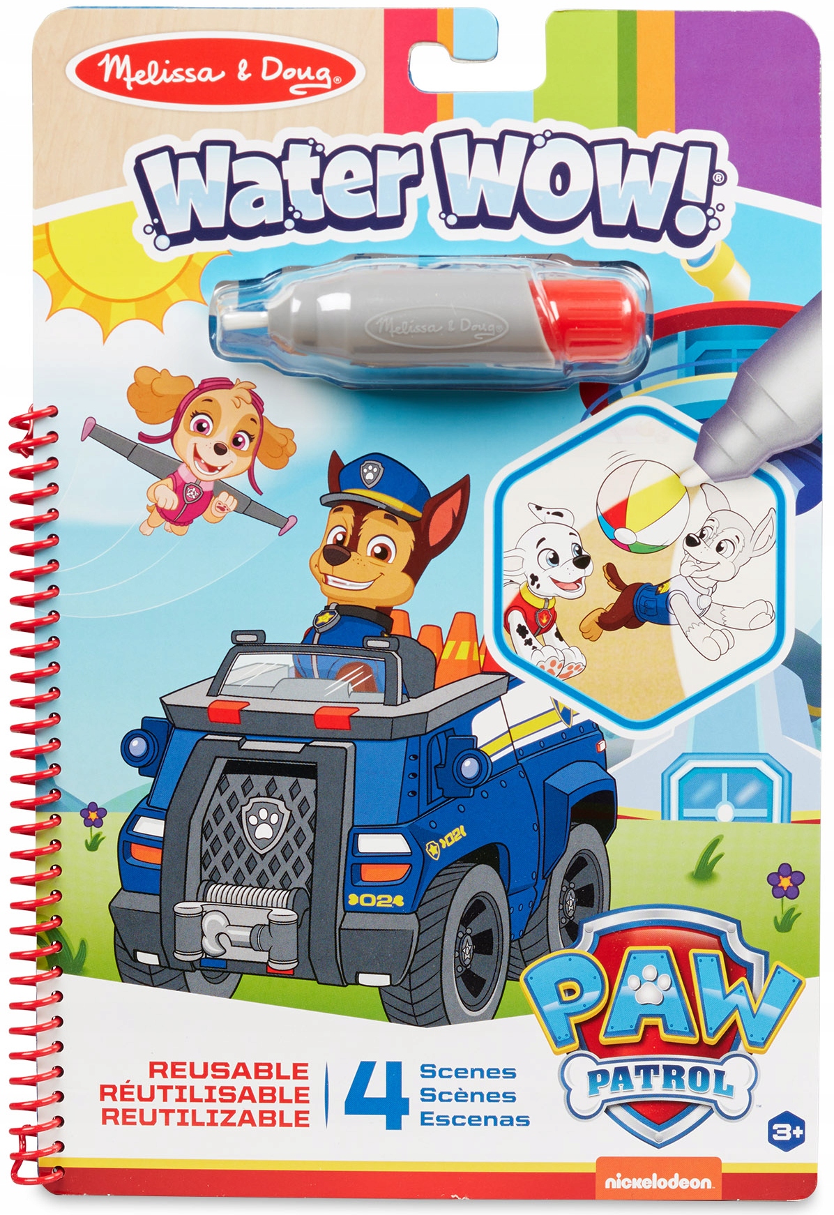 

Wodna Kolorowanka Waterwow Psi Patrol Chase