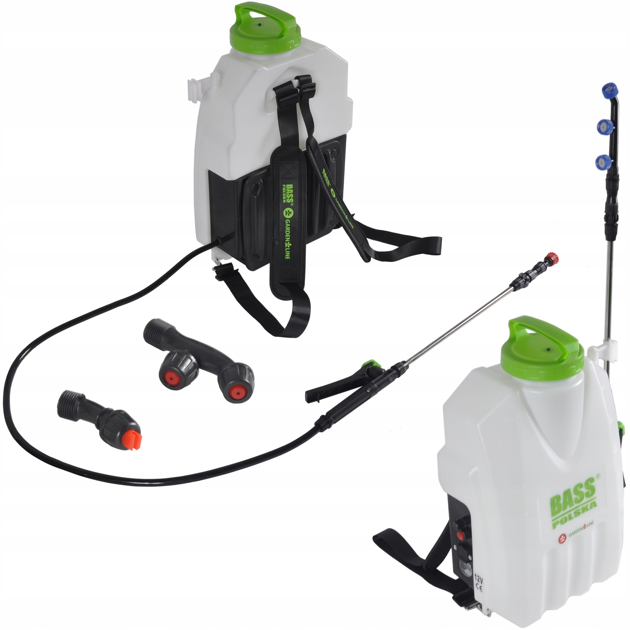 Elektryczny Opryskiwacz Akumulatorowy 12L 4 Dysze