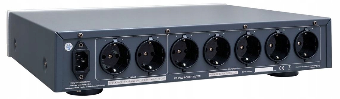Listwa zasilająca audio filtr Taga Harmony PF-2000 Stan opakowania oryginalne
