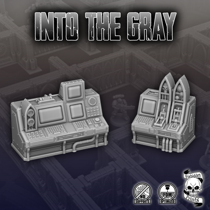 Into The Gray - Scatter Terrain System Inne systemy
