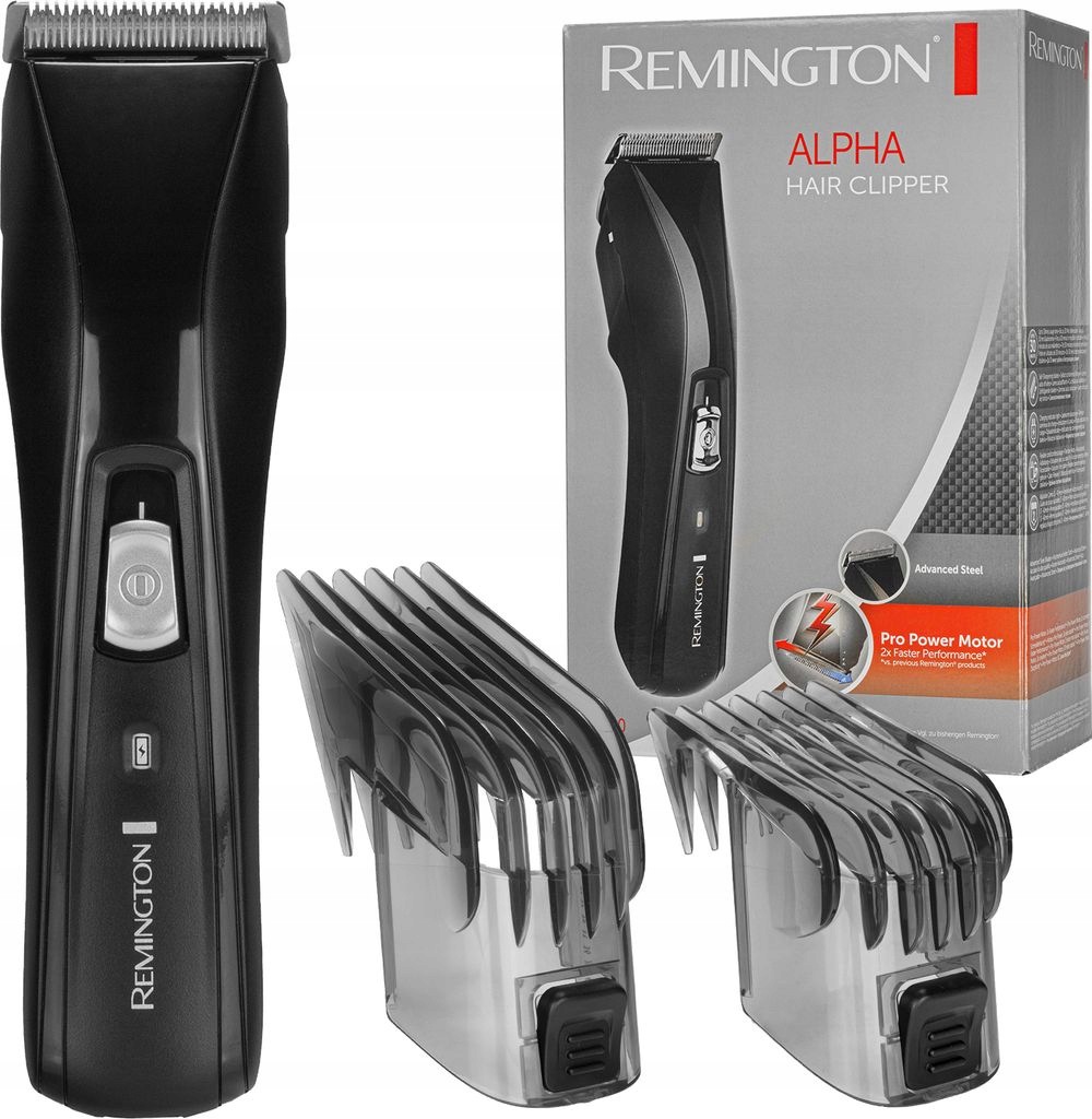 Maszynka Do Strzyżenia Włosów Remington HC5150 Alpha Pro Power Nasadki