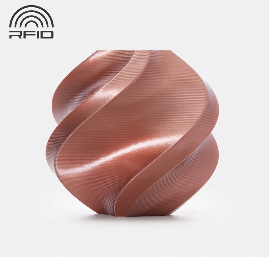 Filament Bambu Lab Pla Silk+, 1kg, różowy złoty (rose gold)