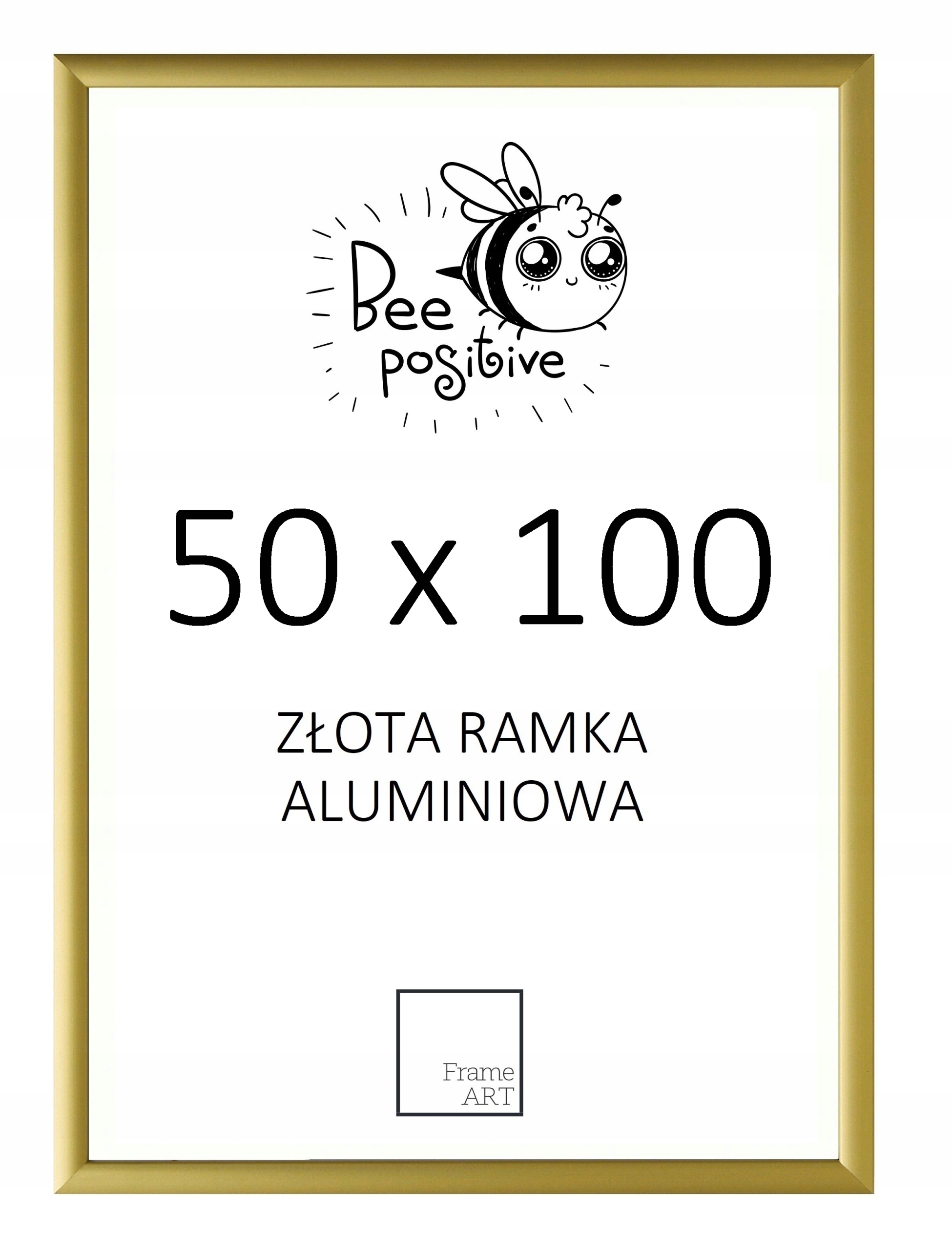 

Złota Rama Aluminiowa 50x100 Plakat 100x50 Puzzle