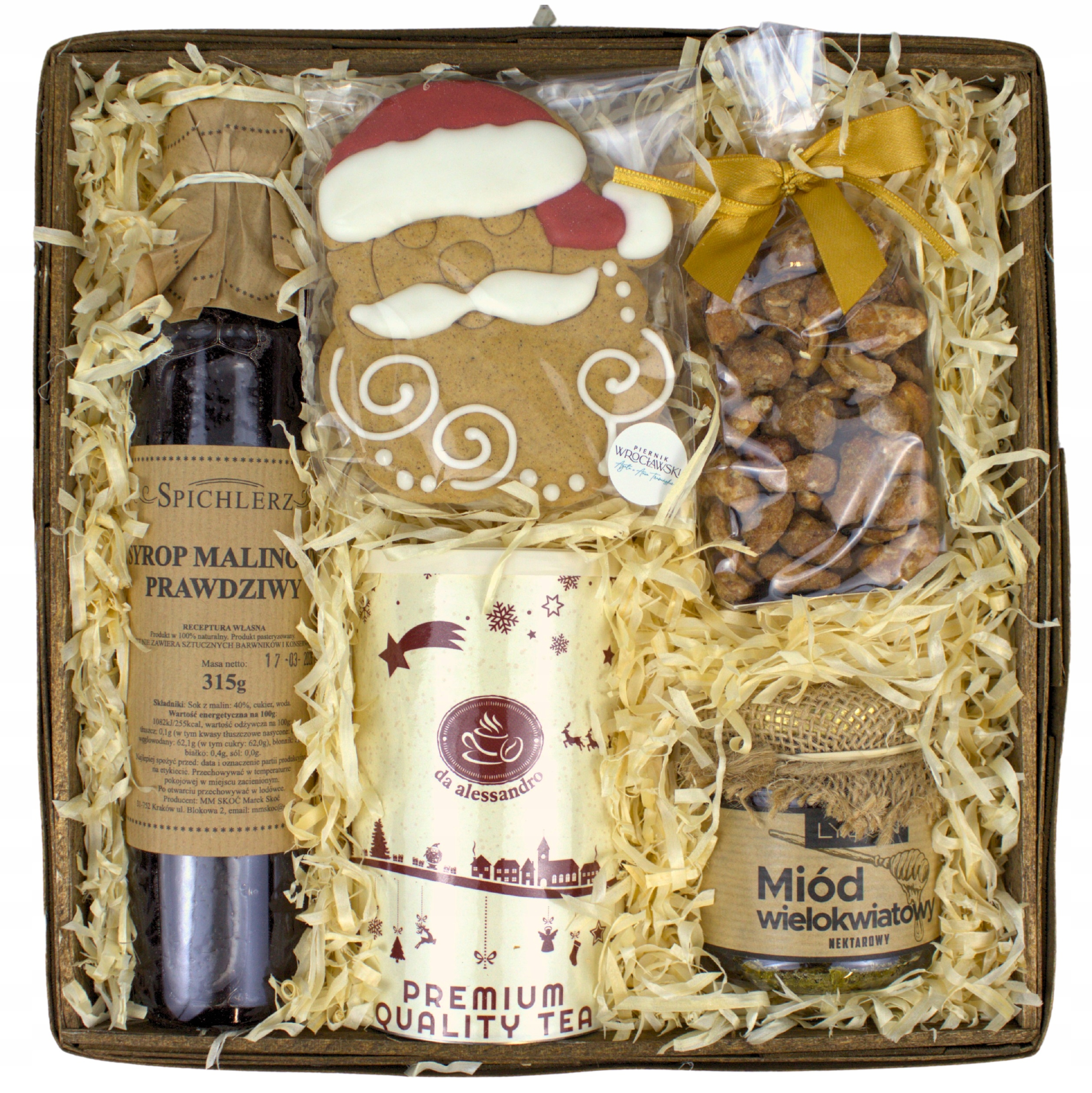 Levně Dárkový, vánoční koš „Erminia“ KP/0204