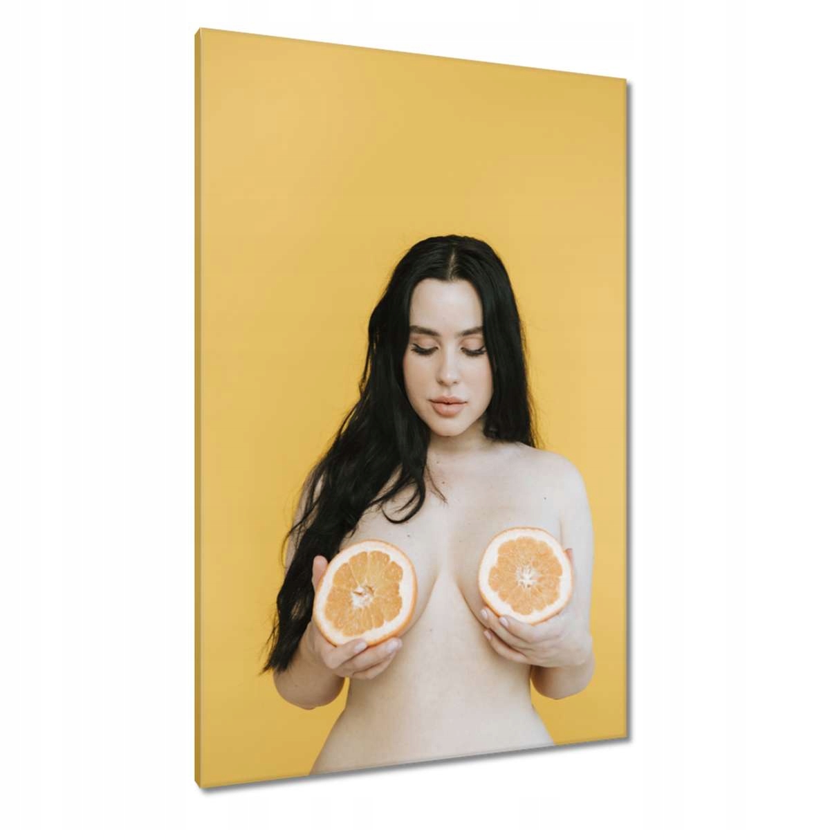 Obrazy 80x120 Pěkné ženy Kočky Babičky