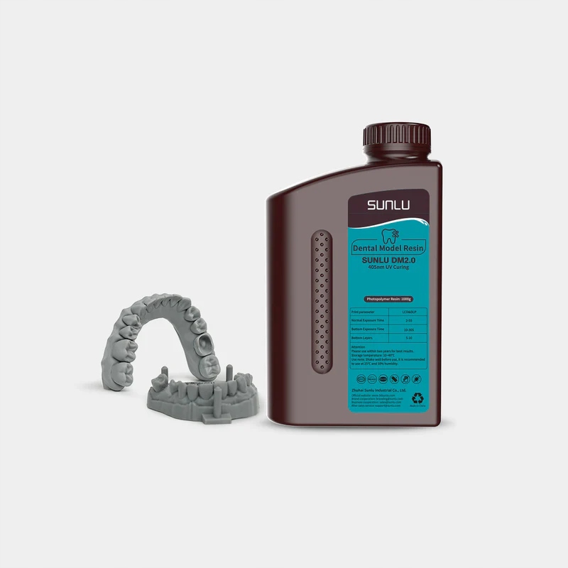 Zubní Model pryskyřice Šedá 1kg Sunlu