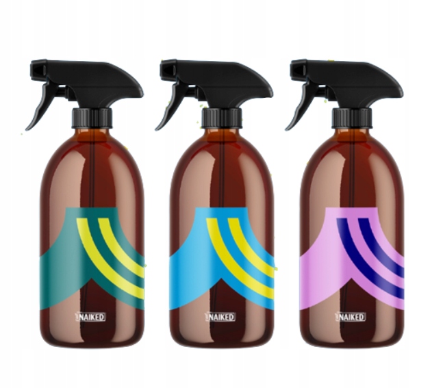 NAIKED, Butelka ze spryskiwaczem, 500 ml