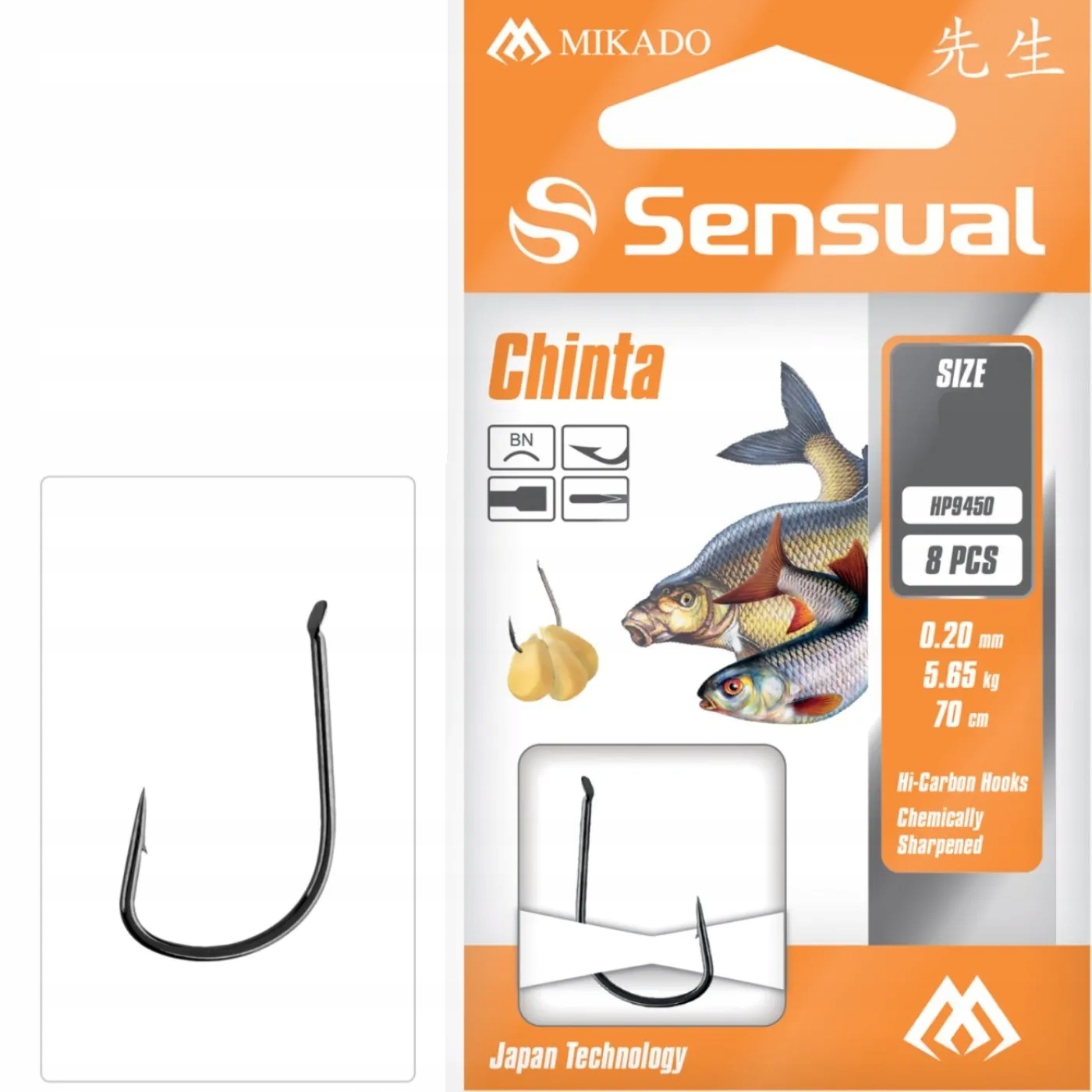 Gotowe Przypony Mikado Sensual Chinta nr 6 0.18mm