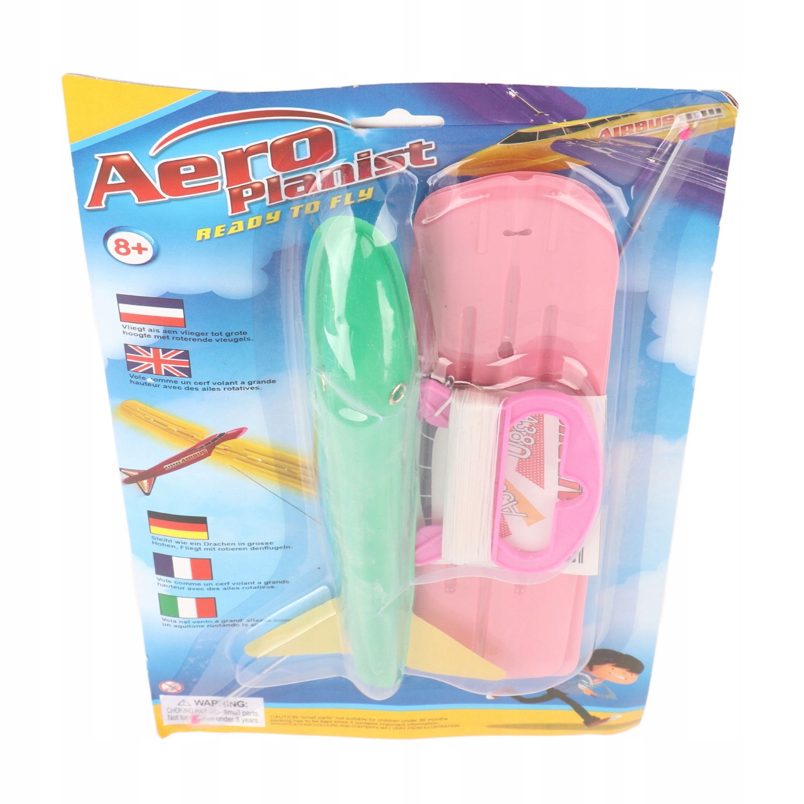 SAMOLOT WIROPŁAT, LATAWIEC WIROLOT Wiek dziecka 3 lata +