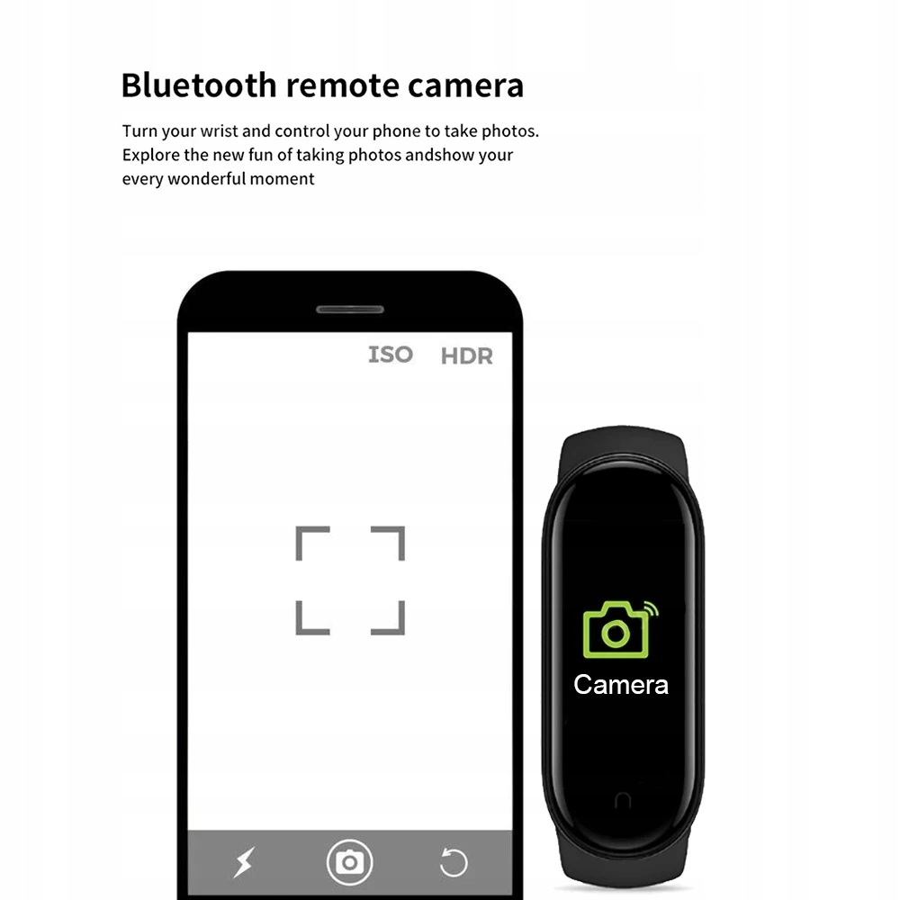 Smart Watch Heart Rate Blood Monitor Pressure Marka Inna