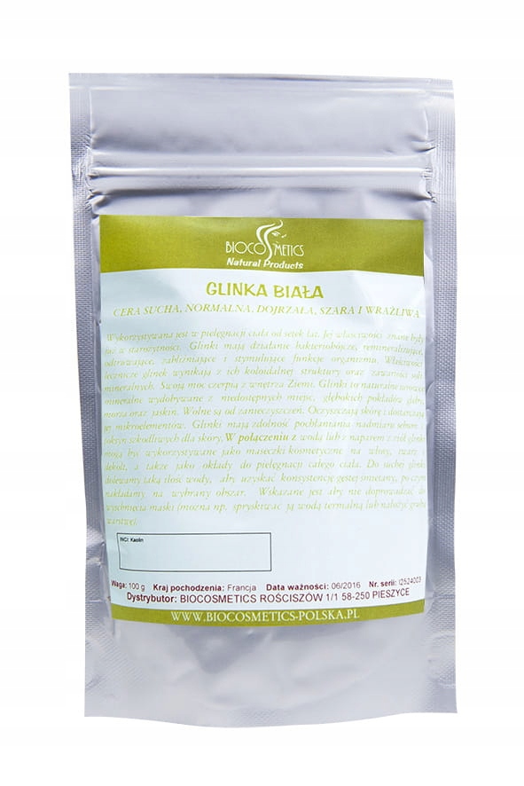 

Glinka Biała Profesjonalna Kaolin