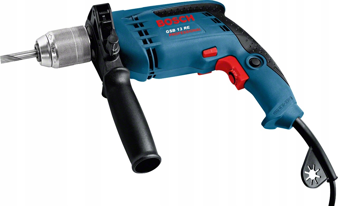 BOSCH Professional GSB 13 RE 600W Wiertarka Udarowa z Głębokościomierzem — miniatura 7