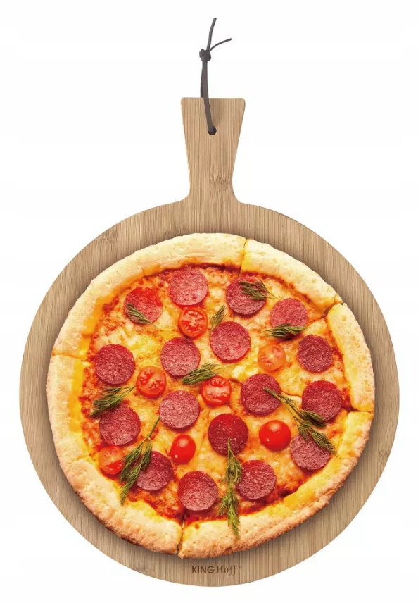 

Deska Bambusowa Do Podawania Serwowania Pizzy Sera
