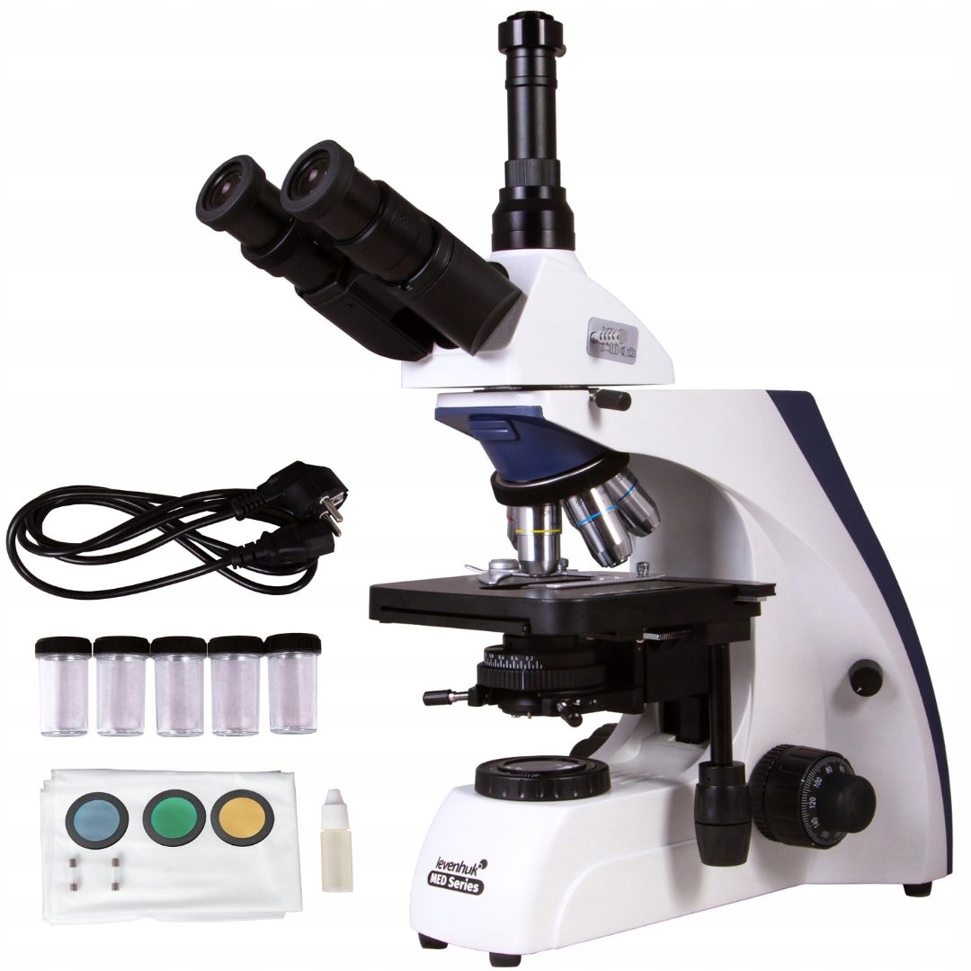 Trójokularowy mikroskop Levenhuk Med 30T