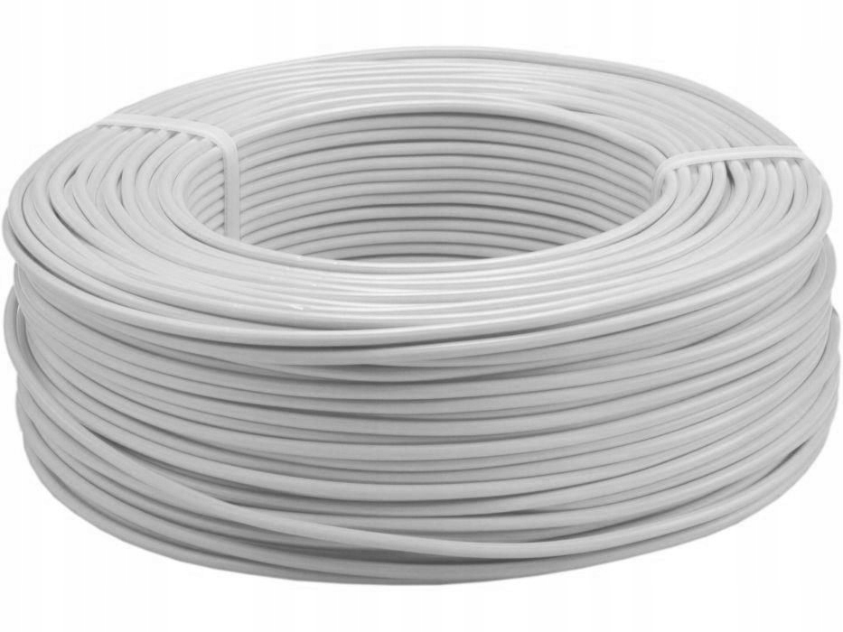 Kabel przewód drut Dy 750V 1,5mm2 szary 100m