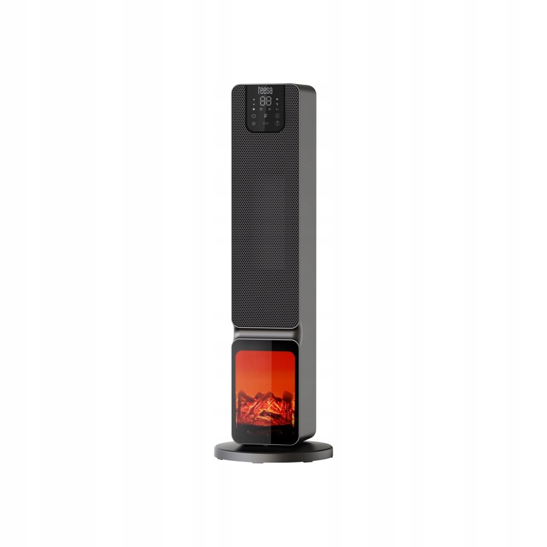 Teplovzdušný ventilátor s imitací krbu Teesa TSA8062, (800/2000W) keramický
