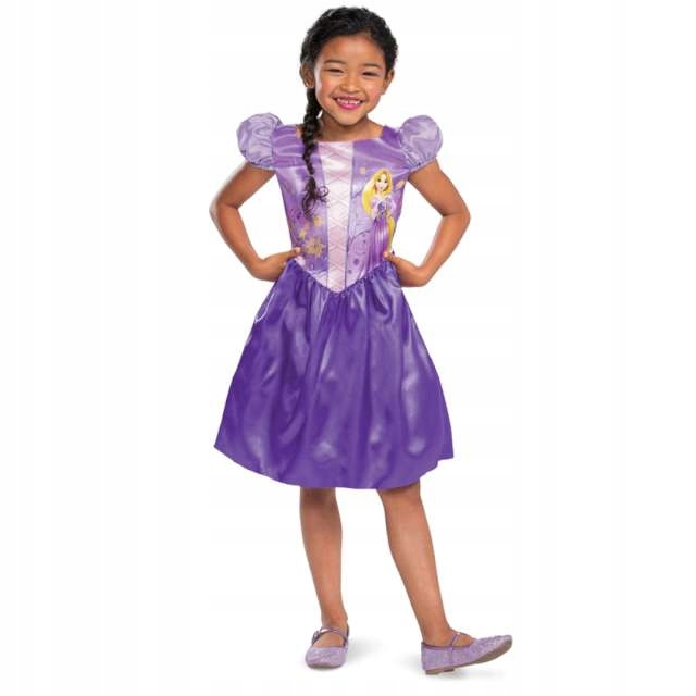 

Strój księżniczka Roszpunka disney Sukienka 109 cm
