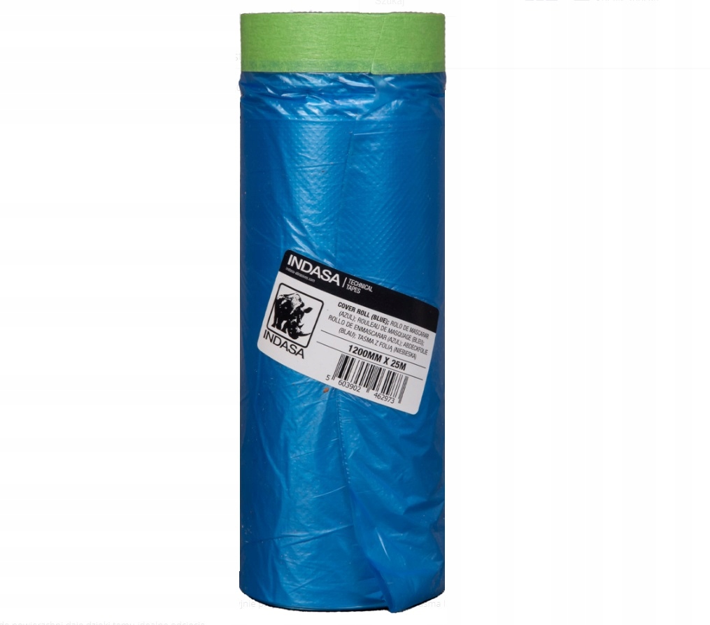 

Folia malarska z taśmą drzwi okna ściany 1200x25m