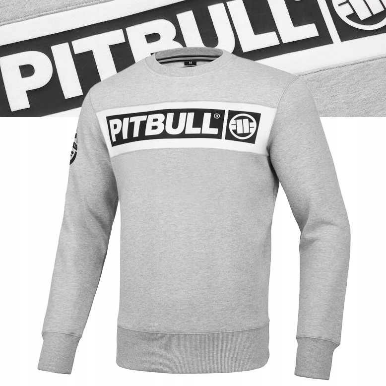 

Bluza Męska Pitbull Bawełna Klasyk Crewneck
