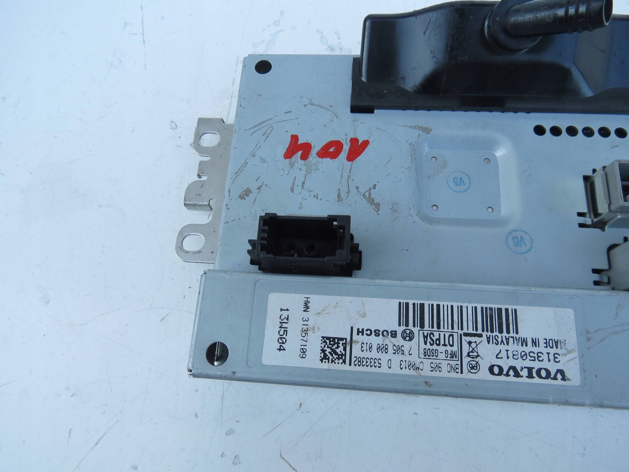 display RADIA navigation devices VOLVO V70 III 2.0 31350817