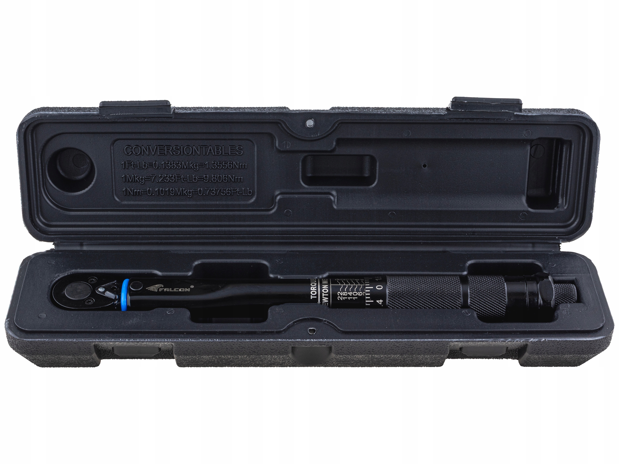 Klucz Dynamometryczny 1/4" 2-24 Nm Profesjonalny Blokada Momentu Cr-v