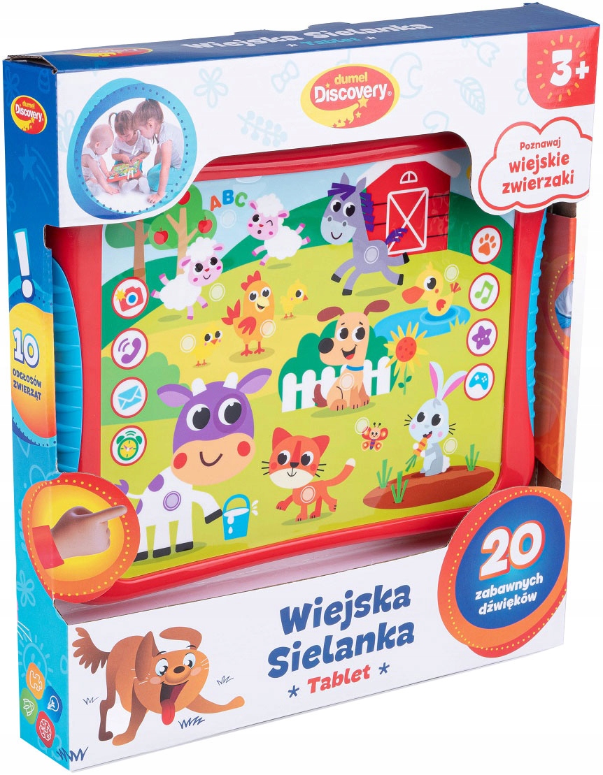 

Dumel Tablet wiejska sielanka Zwierzęta mówi Uczy