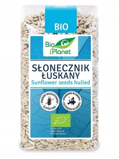 6x Bio Planet Slunečnicová semínka loupaná bezlepková Bio 350 g