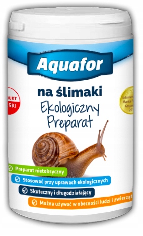 

Aquafor Eko Środek Trutka Na Ślimaki Granulki 500G
