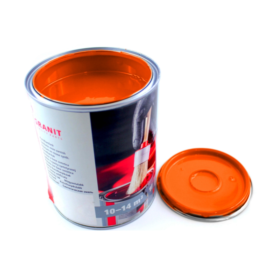 Farba Lakier czysta pomarańcz Ral 2004 Nopolux Wilckens Granit 1 l Puszka