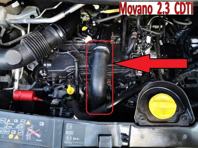 WĄŻ RURA DOLOTU OPEL MOVANO B 2.3 CDTI 144603730R Producent części Inny