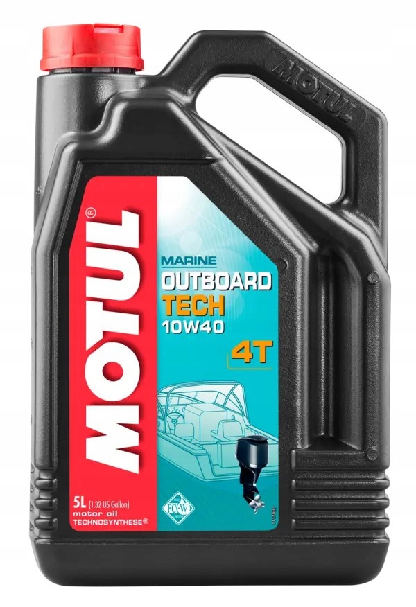 Olej 10w40 Motul Outboard Tech 4T 5 litrov
