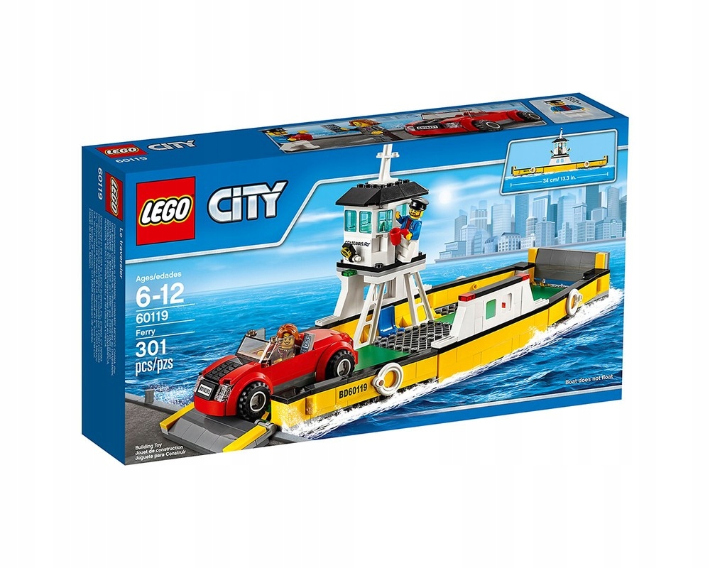 Lego City 60119 Prom Nowy P190