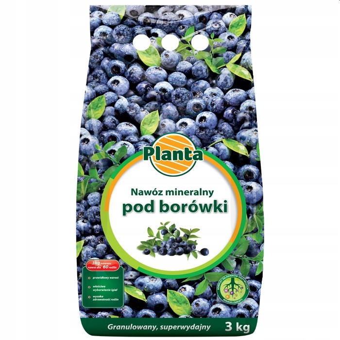 

Planta nawóz pod Borówki Folia 3kg