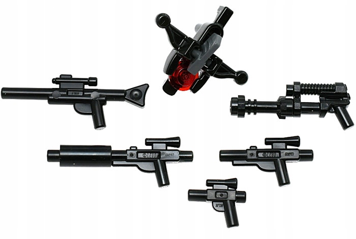 

Broń Lego Star Wars blaster pistolet karabin kusza