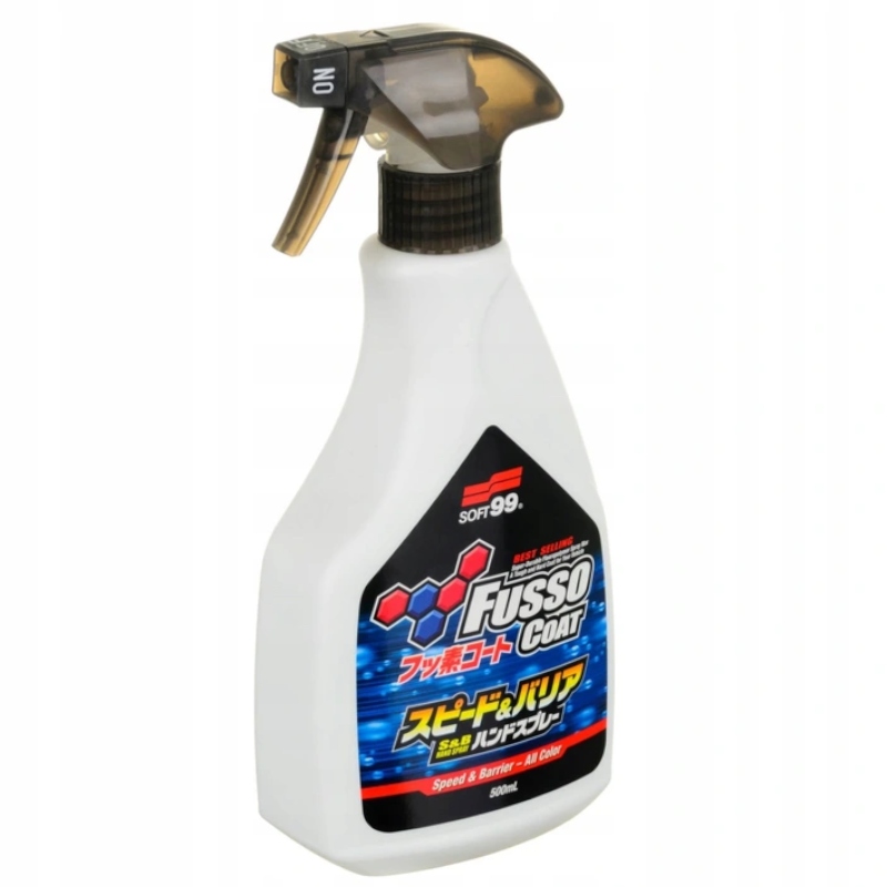 SOFT99 FUSSO COAT SPEED BARRIER Wosk SPRAY 500ml