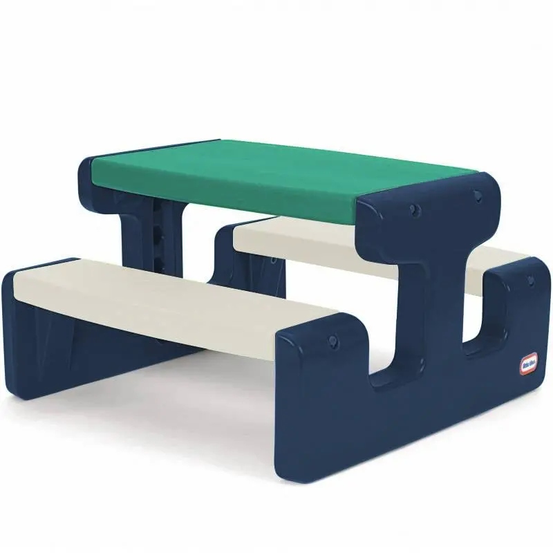 LITTLE TIKES STOLIK STOLICZEK PIKNIKOWY 4 OSOBOWY 174063 STÓŁ ATESTY MOCNY Materiał plastik