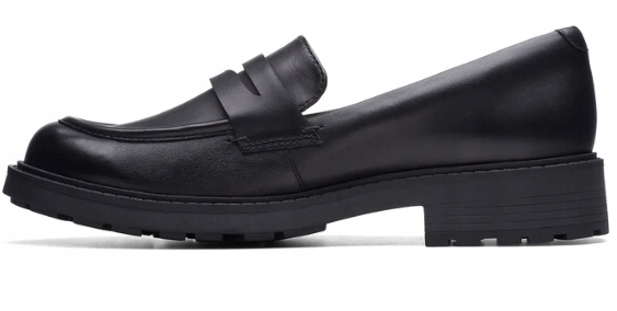 CLARKS ORINOCO 2 MOKASYNY DAMSKIE SKÓRZANE 39 1ŻBA Długość wkładki 5 cm