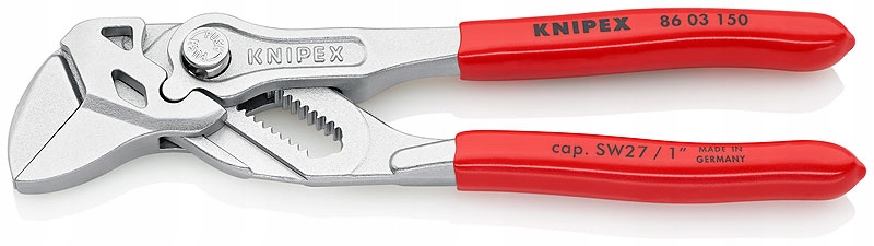 Nastavitelné kleště na trubky 150 mm (1") Pvc Knipex