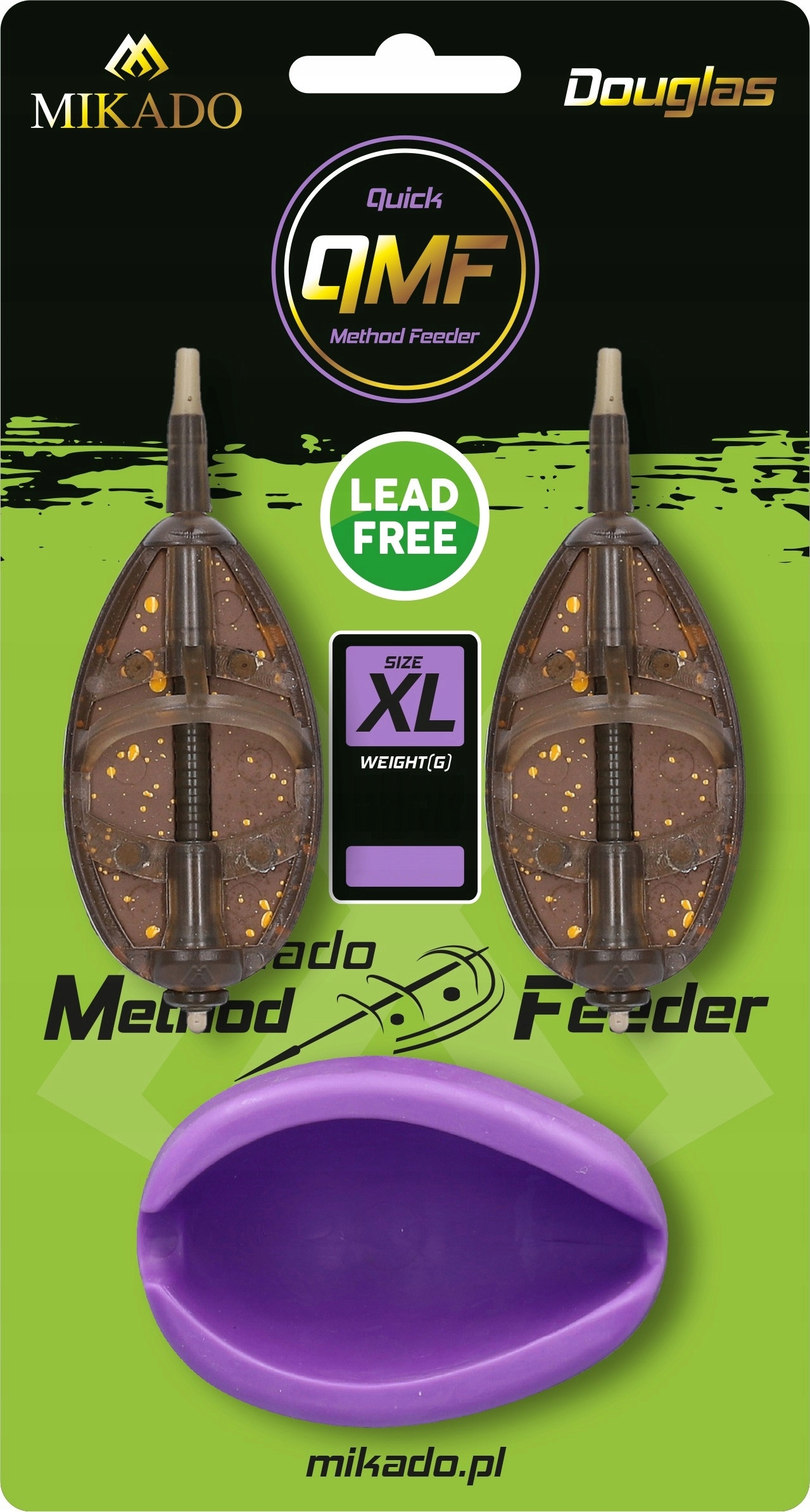 Mikado Zestaw Koszyk roz XL Method Feeder Foremka+2x50g