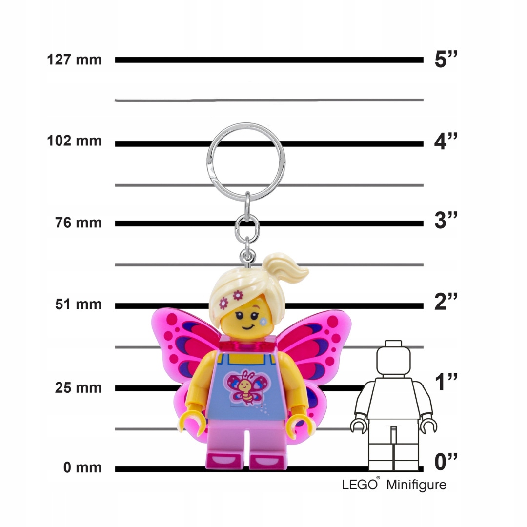 LEGO BRELOK LATARKA LED MOTYLEK DZIEWCZYNKA MOTYL Płeć chłopcy dziewczynki