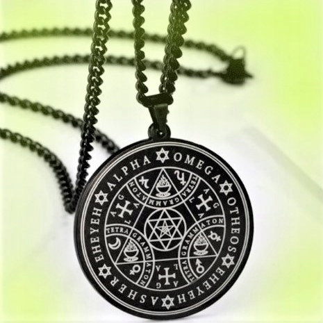 

Amulet Ochronny Talizman zwycięstwa i władzy Alpha