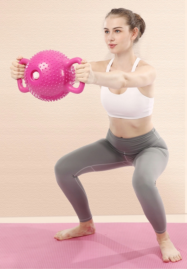 REGULOWANY KETTLEBELL NA WODĘ 1-5KG HANTEL Wysokość 20 cm