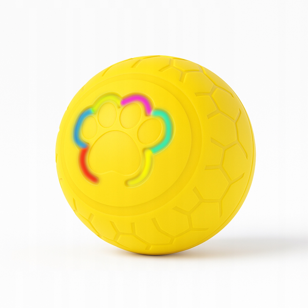 Levně Interaktivní Míček Pro Psy Zvířecí Kočku Pro Hraní Doma Usb Led