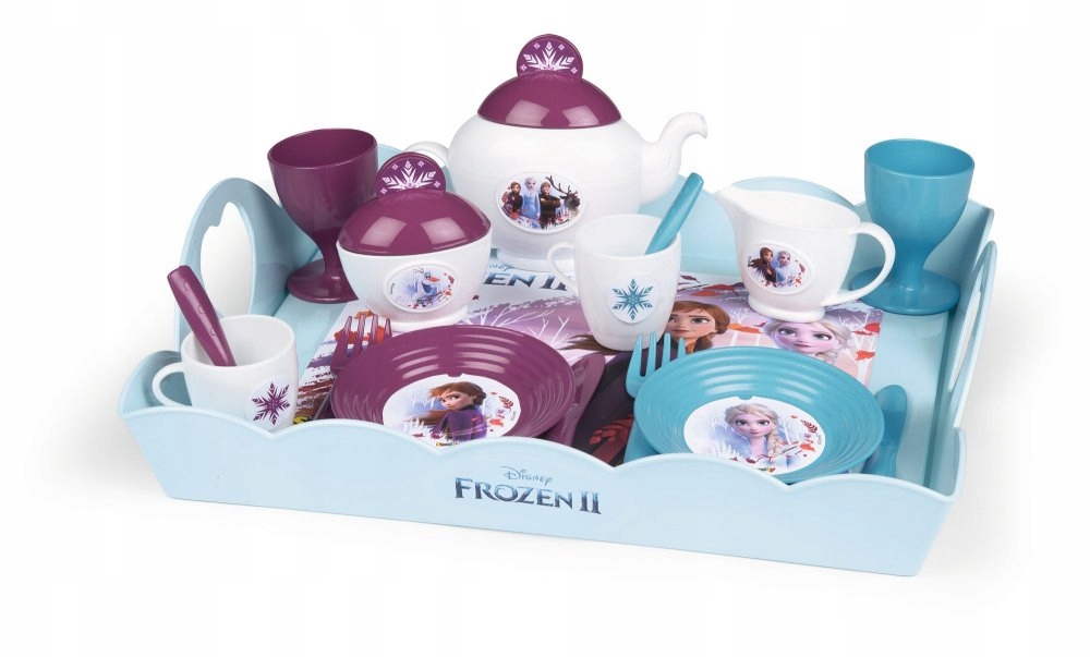 

Disney Kraina Lodu Duża taca z zastawą XL Smoby