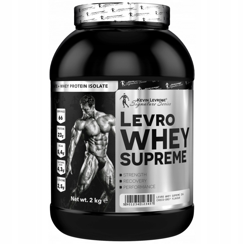 Syrovátkový Protein Wpc Levro Whey Supreme 2000 G Jahoda – Kevin Levrone